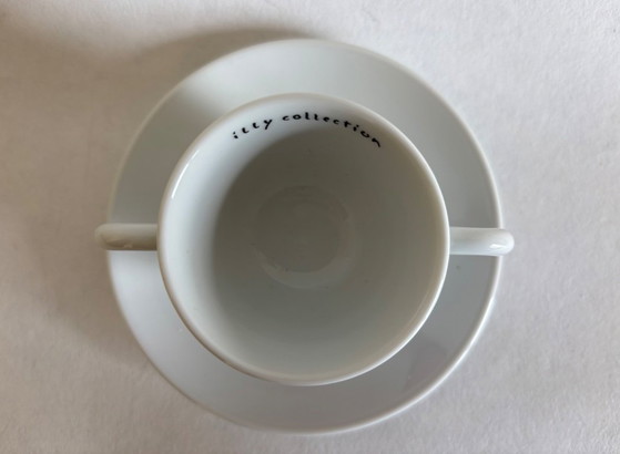 Image 1 of tazza e piattino Alien Illy Art collection