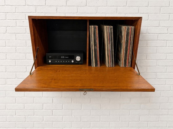 Meuble lecteur média/disques LP en teck par Poul Cadovius pour Cado, années 1960 – Buffet bas, Wood (photo 11 of 11)