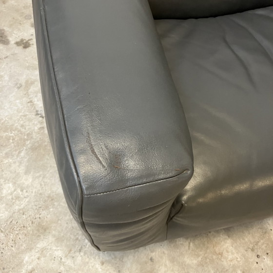 Image 1 of Poltrone di design &quot;Bommel&quot; con etichetta in pelle Gerard Van De Berg