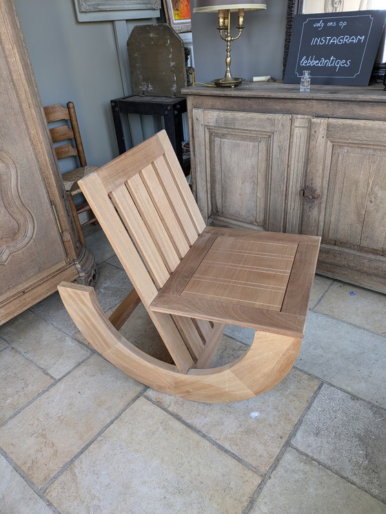 Image 1 of Sedia a dondolo