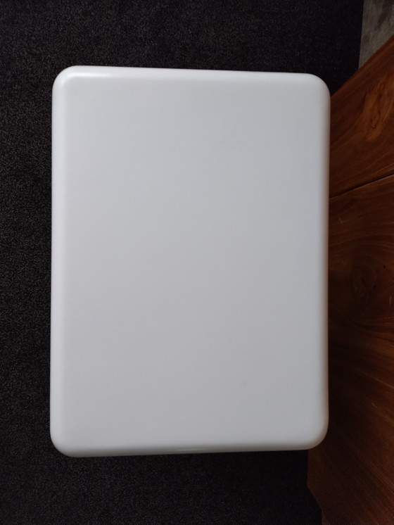 Image 1 of Vintage Italian Designer Stool CM Marmore Torino Brevetti