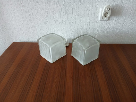 Image 1 of Lampes IceCube - Ikea Iviken B0012 - Vintage