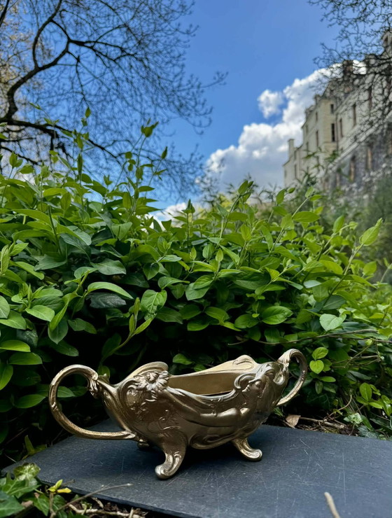 Vasi per piante firmati Claude Bonnefond ( ) Art Nouveau – Metal (photo 5 of 9)