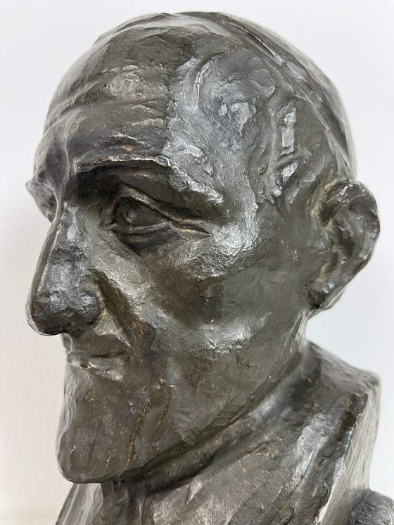 Image 1 of Scultura busto Art Deco Jacob Jacco Maris scultore