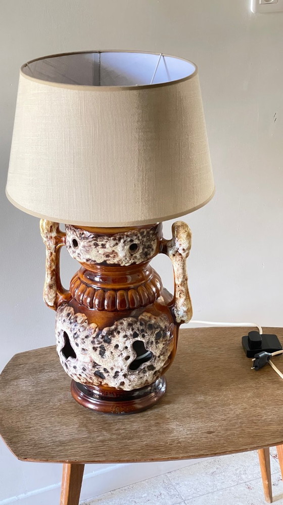 Image 1 of Fat Lava Lamp, Dubbele Verlichting, Vintage Stijl