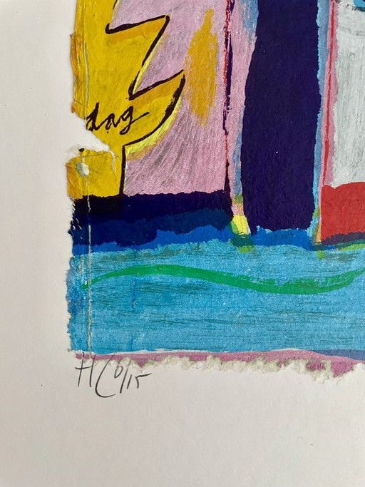 Wouter Stips (1944) - Day Day – lithos zeefdrukken, Paper (photo 2 of 7)