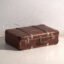 Antique travel suitcase in vulcanised fibre – Czechoslovakia, circa 1930 – Travel bags, Wood, Metal (photo 10 of 39)