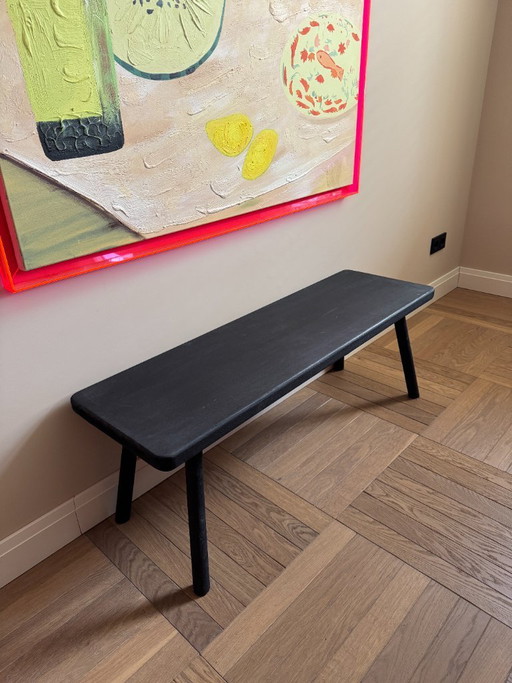 Banc House Doctor Nadi noir - Design scandinave