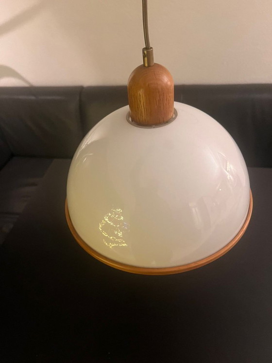 Image 1 of Vintage Steinhauer mushroom stijl hanglamp