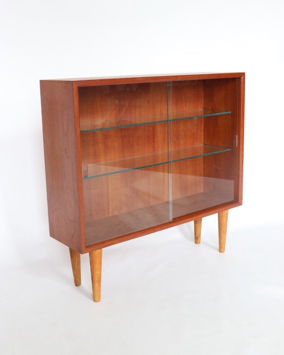 Image 1 of Libreria vintage in teak, vetrina, mobili retrò