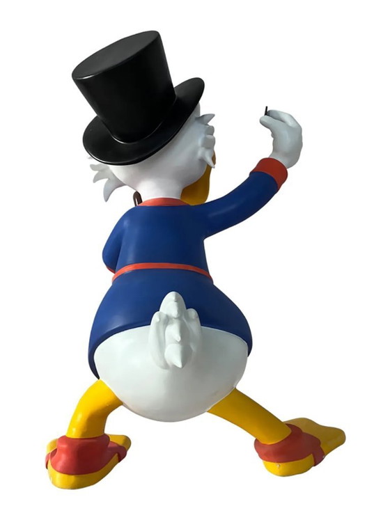 Image 1 of Sculpture en fibre de verre - Canard (personnage de dessin animé) - Multicolore