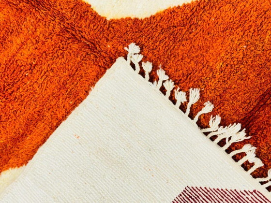 Image 1 of Marokkanischer Teppich aus Naturleinen, 300 x 200 cm