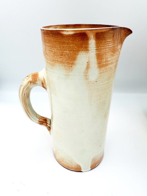 Set di bevande con caraffa in ceramica e 6 tazze Studio