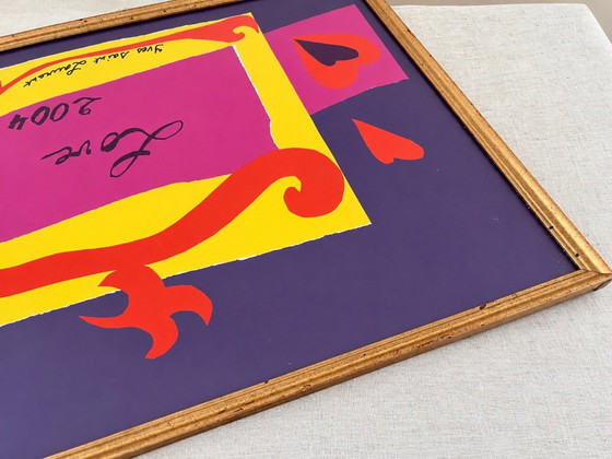 Yves Saint Laurent – LOVE Collection | Sei Poster Vintage | 1992–2006 – Legno (photo 13 of 27)