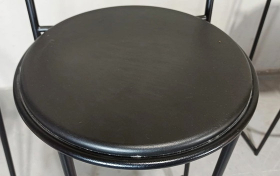 Image 1 of Tabouret de bar postmoderne Musmé d'Emilio Nanni pour Fly Line