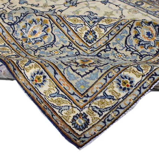 Image 1 of Handgeknoopt Perzisch tapijt Keshan Patina 360X247