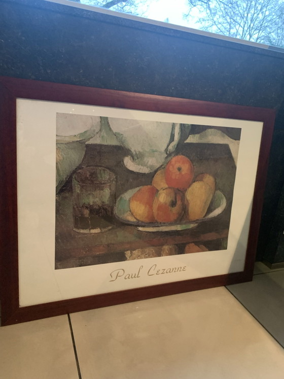 Tableau – Paul Cezanne, Objets d'art, Verre, Papier (photo 3 of 11)