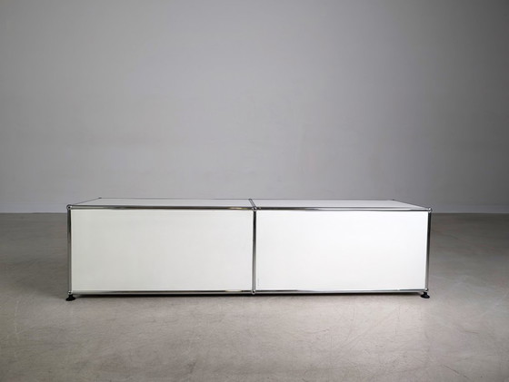 Image 1 of Aparador original USM Haller blanco 1x2 mueble TV cómoda Fritz