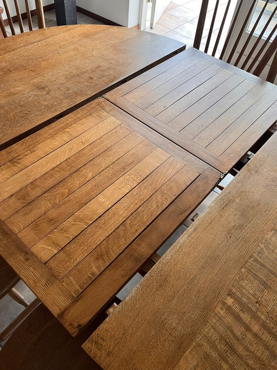 Sedie da pranzo a fuso vintage De Ster Gelderland, Legno, Marrone (foto 6 di 9)