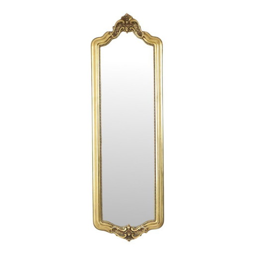 Smalle Klassieke Vintage Spiegel Barok Stijl Goud 72cm