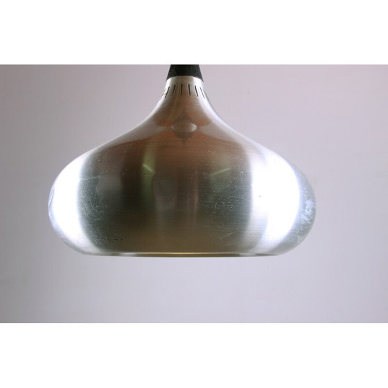 Image 1 of Lampada a sospensione vintage "Orient" in metallo cromato di Jo Hammerborg per Fog et Morup, Danimarca 1960