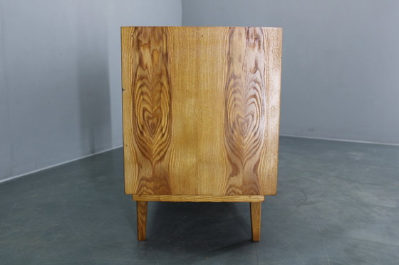Image 1 of 1960s Czechoslovakian Maple Veneer Sideboard, High Gloss Finish