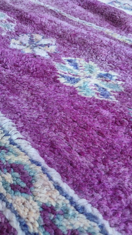 Image 1 of Vintage berber vloerkleed, marokkaans tapijt 366x190 cm