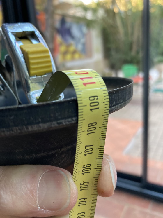 Image 1 of Imponente lampadario in stile brutalista, ispirato a Marcello Fantoni, risalente agli anni '60.