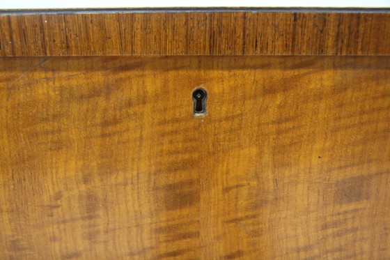 Secrétaire Scandinave en Bouleau, Suède, 1940, Bureaux, Scandinavian (photo 7 sur 8)