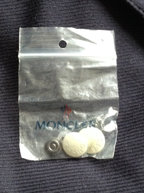 Image 1 of Moncler blue down jacket