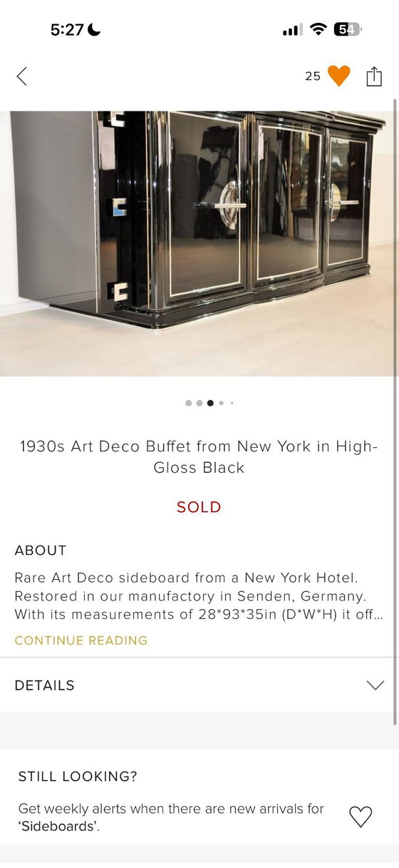 Image 1 of Cofre Art Déco