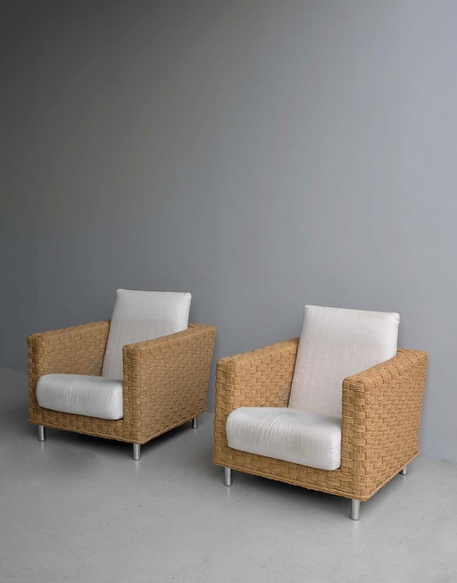 2 fauteuils Wicky de Didier Gomez pour Ligne Roset