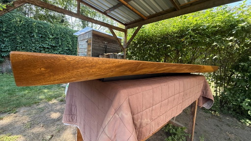 Tavolo ricavato da un tronco d'albero in legno massello – eettafels, Wood (photo 2 of 12)