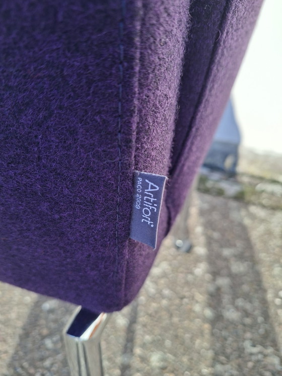 Image 1 of 6x Artifort Paco, eettafelstoel, diverse kleuren