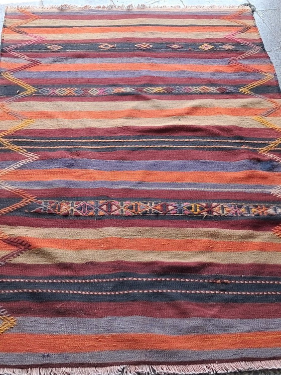 Image 1 of Kilim turco tejido a mano 165x101cm