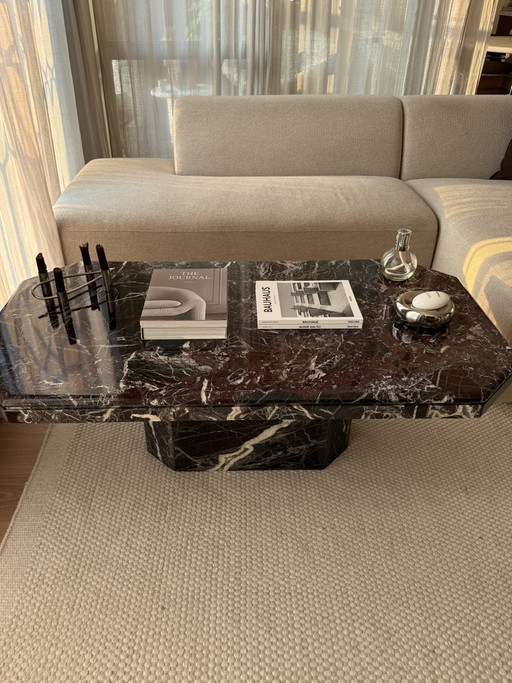 Vintage Marmeren Salontafel – Marble (photo 2 of 12)