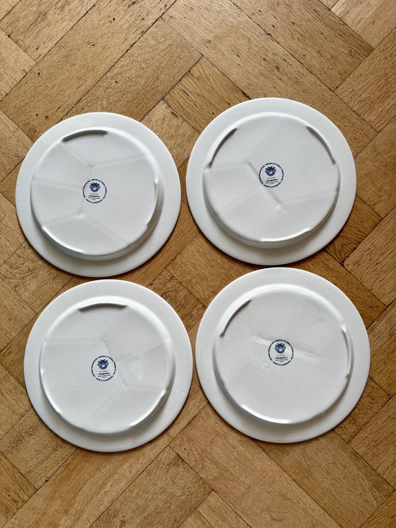 Image 1 of 4 fantastici piatti da fonduta vintage Villeroy & Boch "Acapulco" 1970