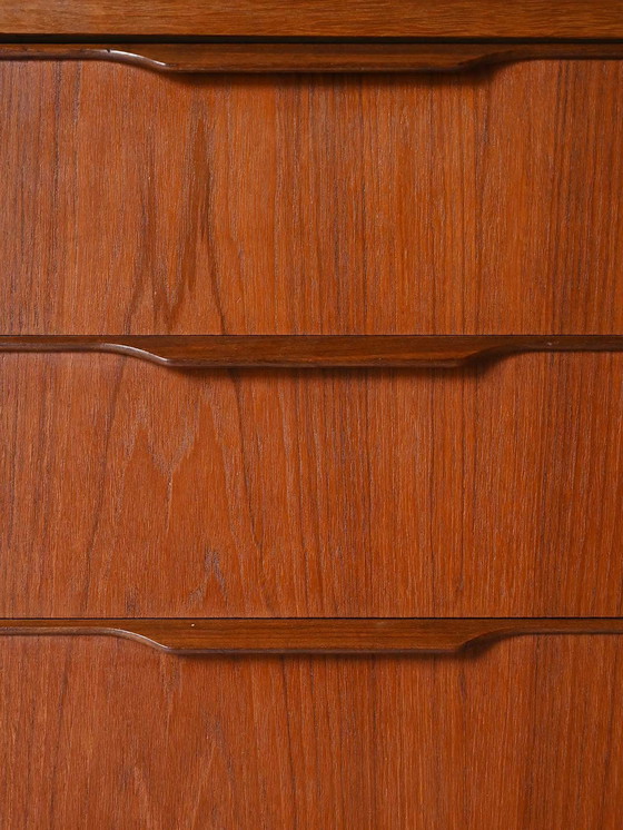 Image 1 of Commode danoise vintage en teck, 1960 - Finition foncée