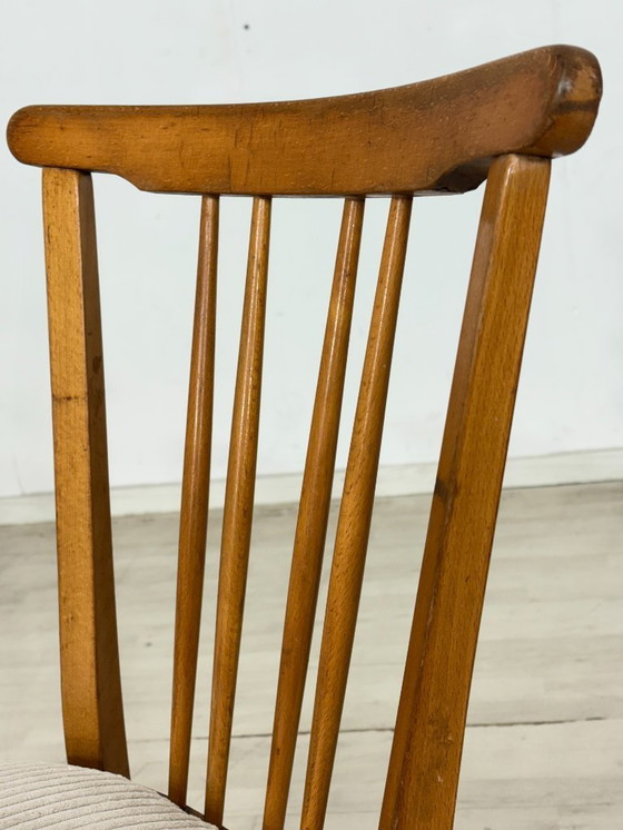 Image 1 of 4x Mid-Century Chairs / Dining Chairs / Kitchen Chairs – Vintage 1960s