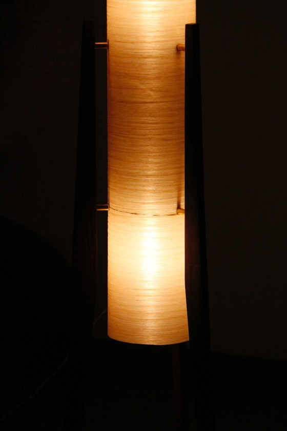 Image 1 of Lampe Rocket - Crème - 1960
