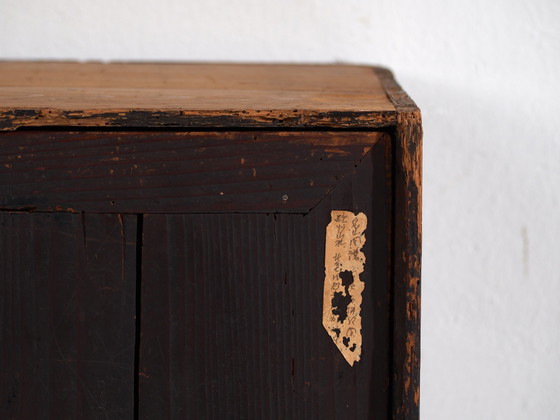 Antique Japanese Merchant Storage Cabinet – Late Meiji / Early Taishō Period (c.1890–1926) (photo 36 of 40)