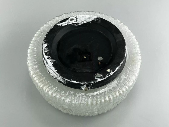 Image 1 of 60er 70er Jahre Lampe Leuchte Plafoniere Flush Mount Glas Space Age Design 70s