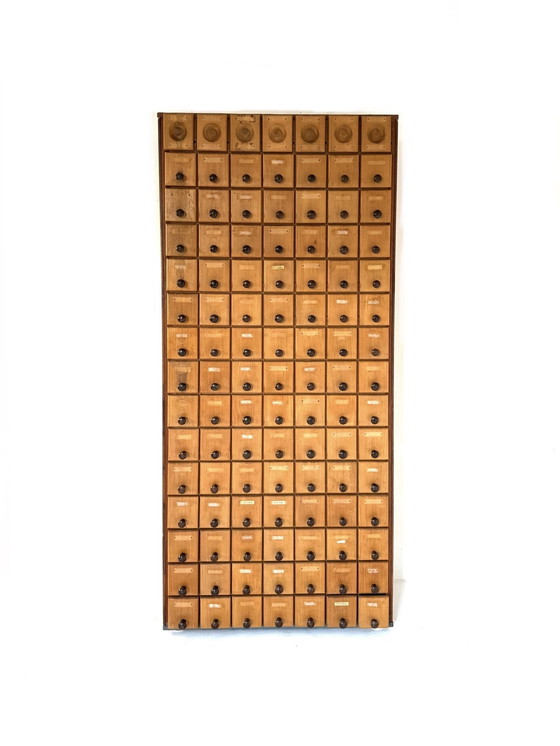 Image 1 of Vintage XL Apothekerskast/ladekast ‘30