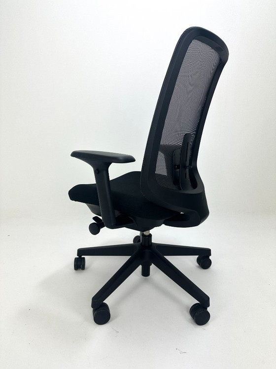 Sedia di design Herman Miller Verus, Sedie girevoli, Tessile, Nero (foto 6 di 12)