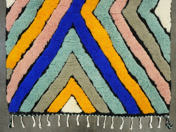 Image 1 of Tapis berbère - 259 Cm X 157 Cm - Laine colorée