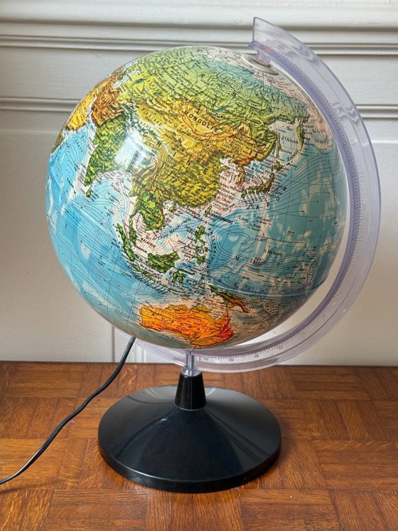 Image 1 of 1980s Globe, Technodidattica, Printed in Italy