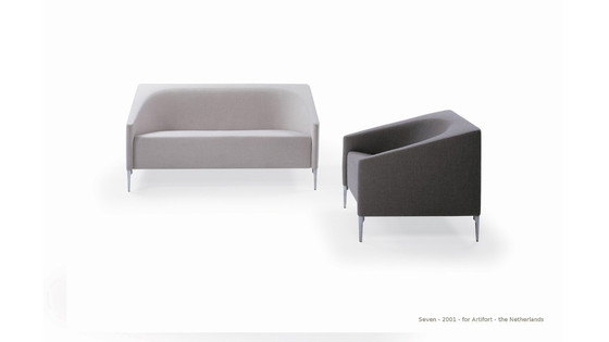 Image 1 of Sofá individual de diseño Artifort 'Seven' de Michiel van der Kley