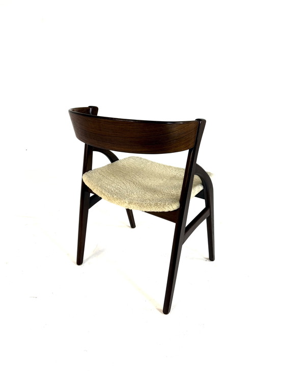Image 1 of Vintage teak dining chair, Dyrlund '60