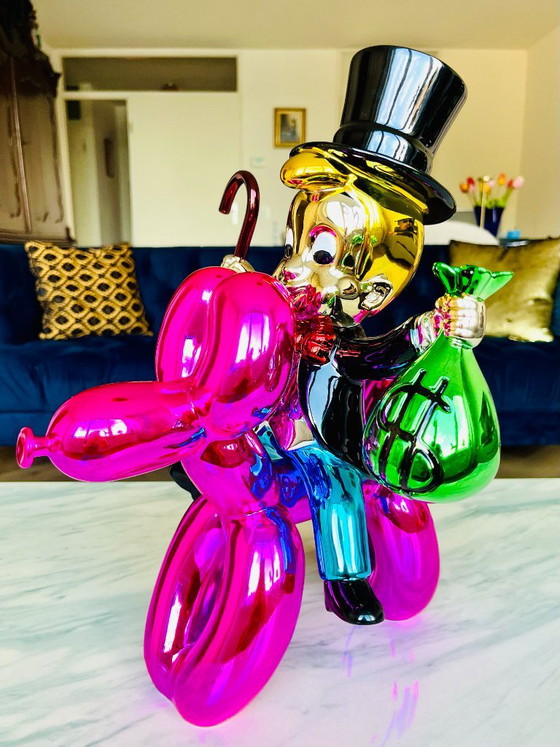 SCULPTURE MONOPOLY Richie Rich Statue Pop Candy Style Art Koons Banksy Alec Kaws – Fiberglass (photo 11 of 12)