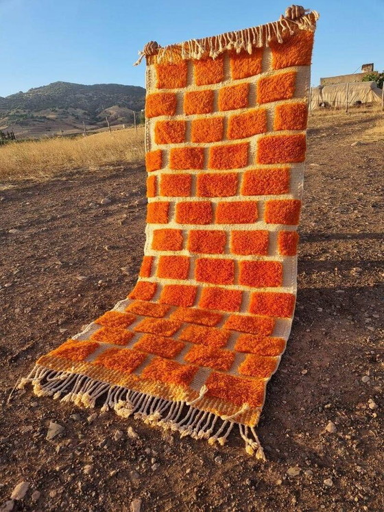 Handgefertigter Läufer Teppich 300cm x 90cm – Teppiche & Läufer (photo 7 of 9)